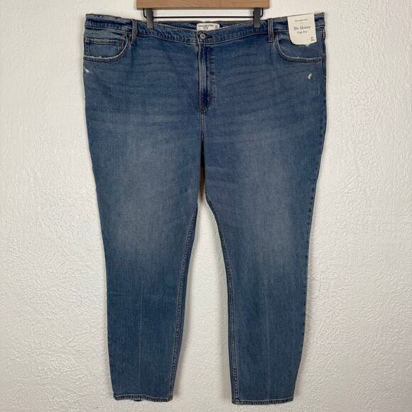 Abercrombie & Fitch The Skinny High Rise NWT Plus Size 37 / 24 Long - Picture 1 of 4